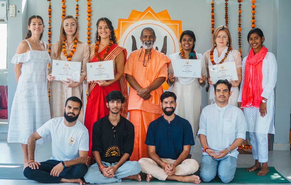 yogis with certificate